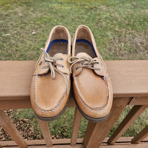 Sperry Men's Brown Leather Loafers Size 12 - Picture 6 of 8